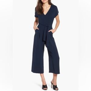 ASTR the label belted jumpsuit